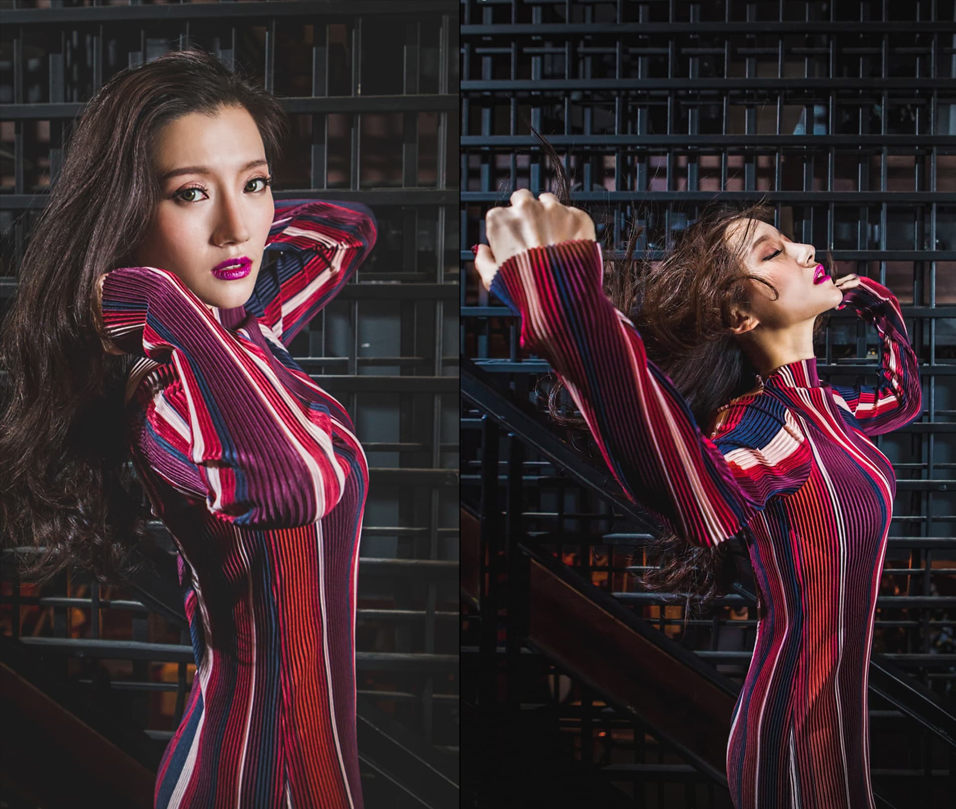professional photography fashion photography – 雙人模特兒互動姿勢 by WPHOTO